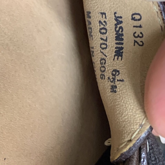 COACH Patchwork Leather Bow Slip On JASMINE Flats/Loafers Size 6.5 - Picture 5 of 7